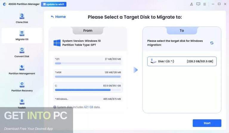 4DDiG Partition Manager 2025 Latest Version Download GetintoPC