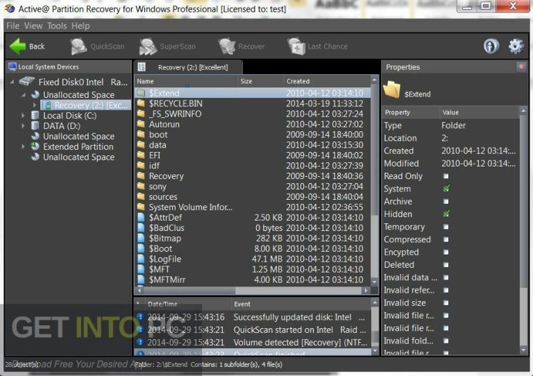 Active Partition Recovery Ultimate 2024 Direct Link Free Download GetintoPC