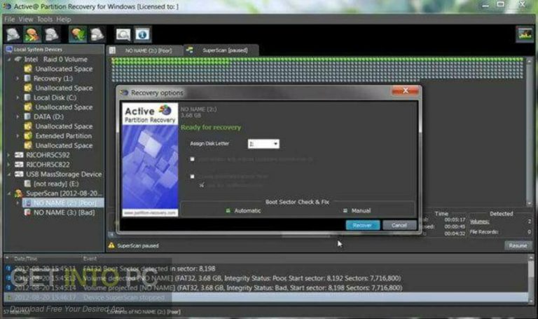 Active Partition Recovery Ultimate 2024 Latest Version Free Download GetintoPC