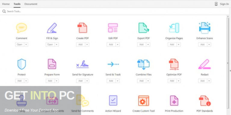 Adobe Acrobat Reader DC 2020 Offline Installer Download GetintoPC