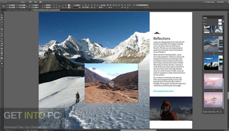 Adobe InDesign 2025 Direct Link Free Download getintopc