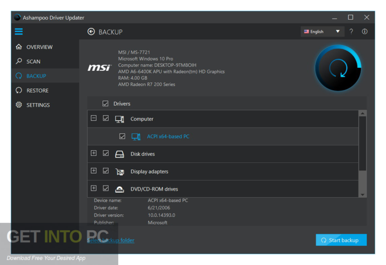 GetintoPC Ashampoo Driver Updater Latest Version Download 