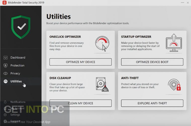 Bitdefender Total Security 2019 Download GetintoPC