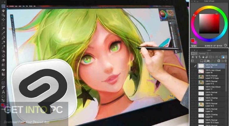 CLIP STUDIO PAINT EX 2024 Full Offline Installer Free Download GetintoPC