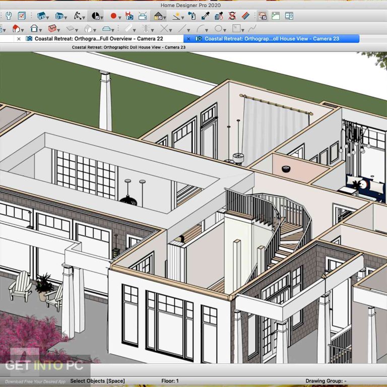 Architect Home Designer Pro 2024 or visit trusted software repositories like GetintoPC