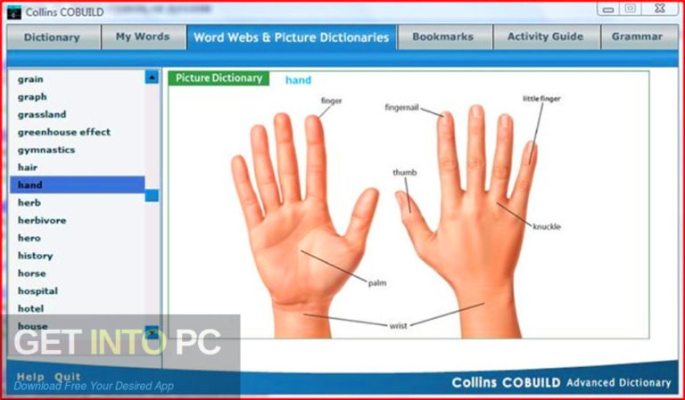 Collins COBUILD Advanced Dictionary 2009 Latest Version Download GetintoPC