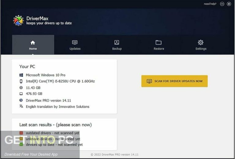DriverMax Pro 2024 Latest Version Free Download GetintoPC