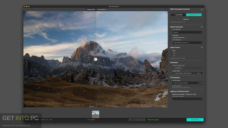 DxO PureRAW 2024 Direct Link Free Download GetintoPC
