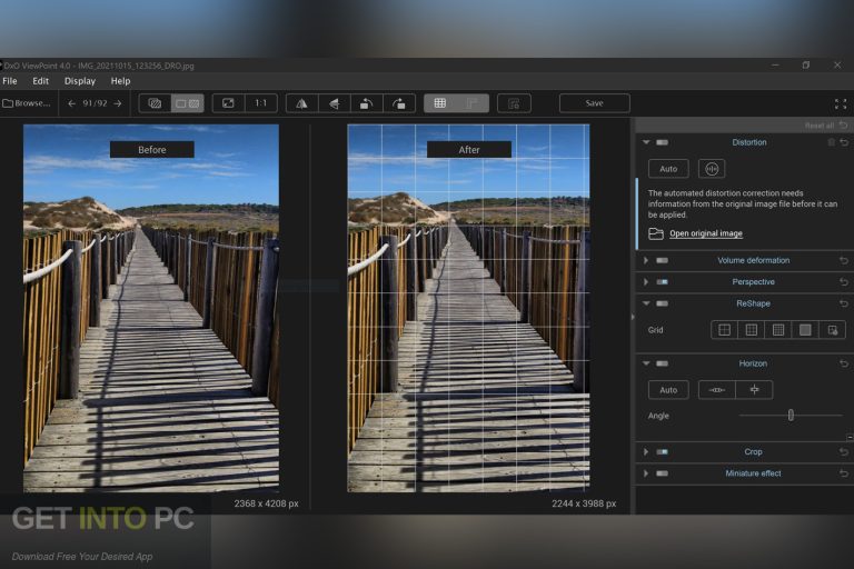 DxO ViewPoint 2024 Direct Link Free Download GetintoPC