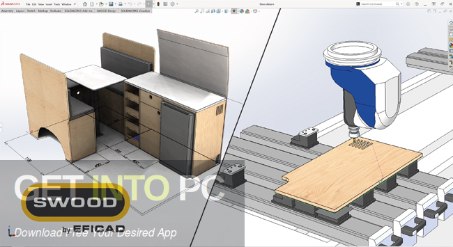 EFICAD SWOOD for SolidWorks 2023 Offline Installer Download GetintoPC