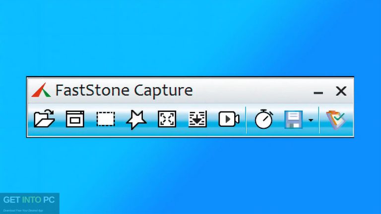 FastStone Capture 2024 Direct Link Free Download GetintoPC