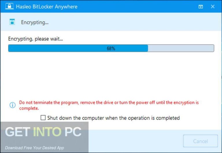 Hasleo BitLocker Anywhere 2024 Latest Version Free Download GetintoPC