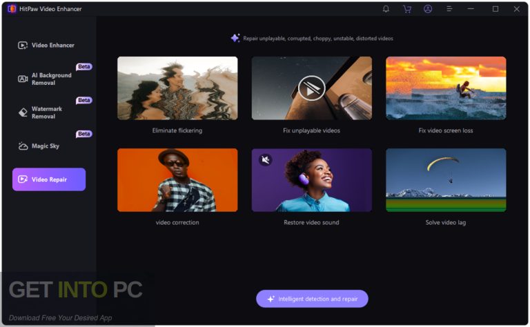 HitPaw Video Enhancer 2024 Full Offline Installer Free Download GetintoPC