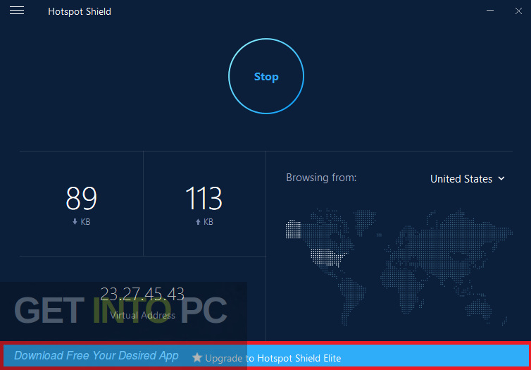 Hotspot Shield VPN Direct Link Download GetintoPC