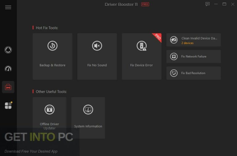 IObit Driver Booster PRO 2024 Direct Link Free Download GetintoPC