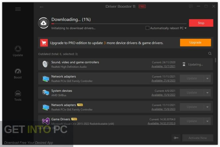 IObit Driver Booster PRO 2024 Latest Version Free Download GetintoPC