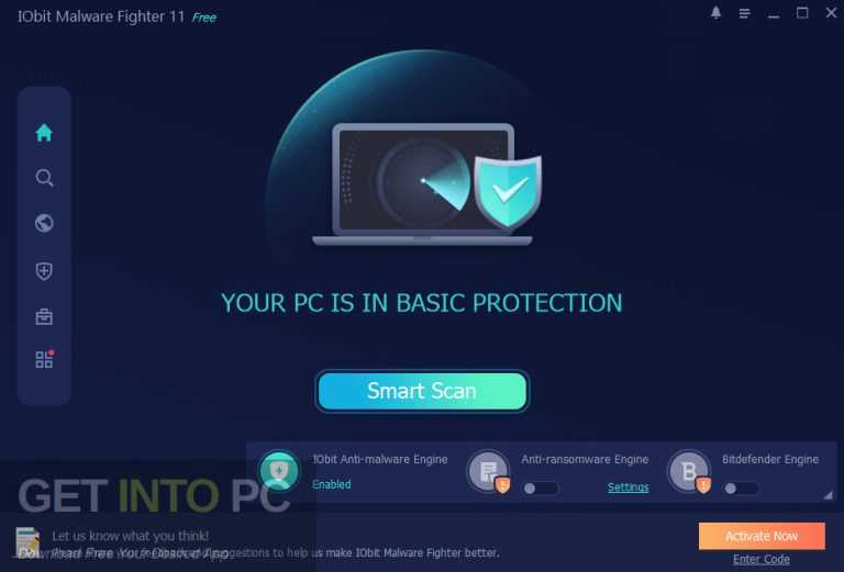 IObit Malware Fighter 2024 Direct Link Free Download GetintoPC