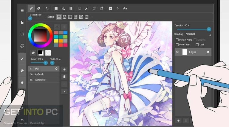 MediBang Paint Pro 2022 Direct Link Free Download GetintoPC