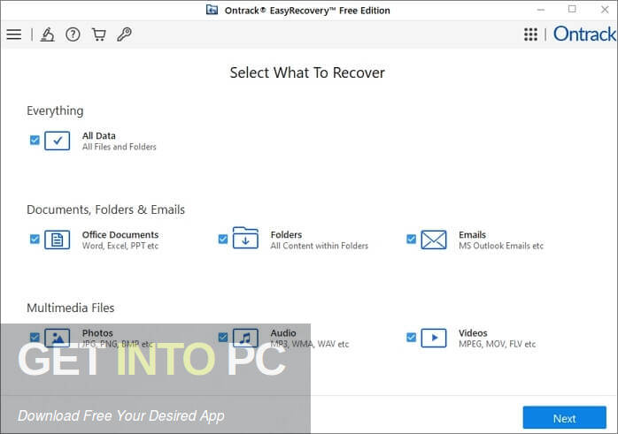 Ontrack EasyRecovery Toolkit for Windows 2023 Latest Version Download GetintoPC