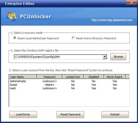PCUnlocker WinPE 4.6.0 Enterprise Edition Direct Link Download