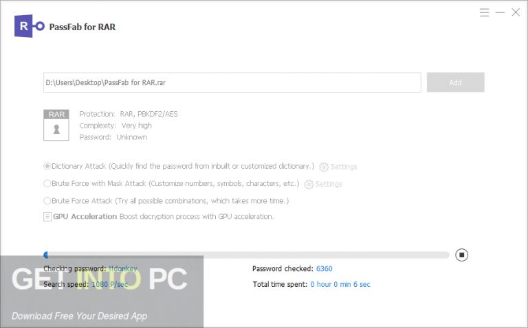 PassFab for RAR 2021 Latest Version Download GetintoPC