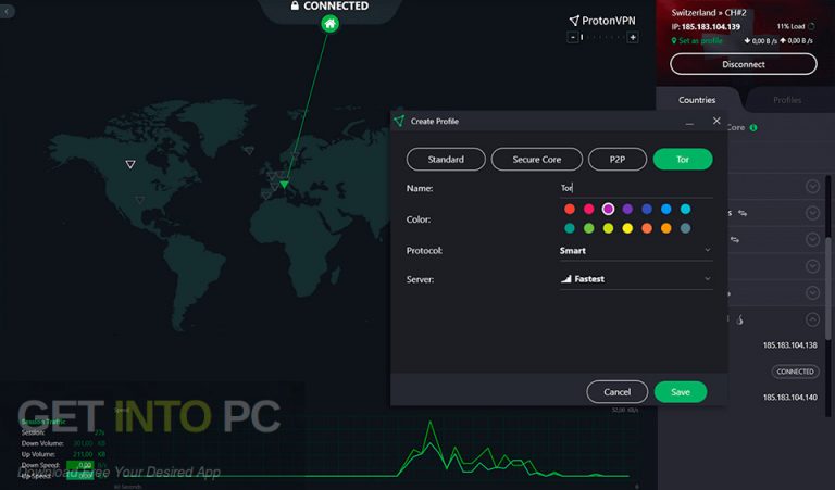 Proton VPN Direct Link Free Download GetintoPC