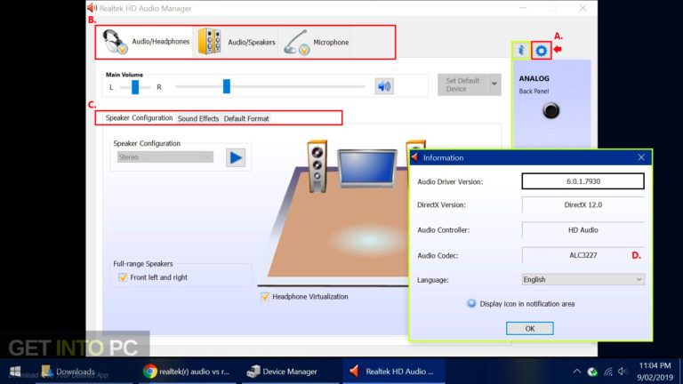 Realtek High Definition Audio Drivers 2019 Offline Installer Download GetintoPC