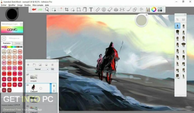 SketchBook Pro 2022 Direct Link Free Download GetintoPC