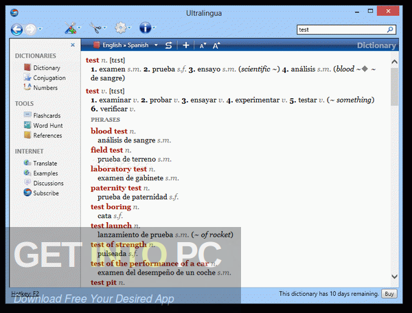 Ultralingua Dictionary Free Download GetintoPC